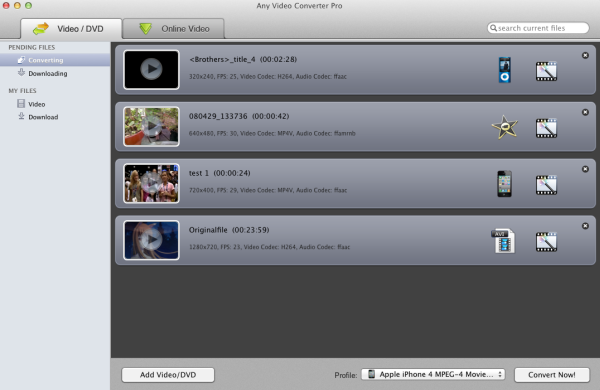 Add input video file