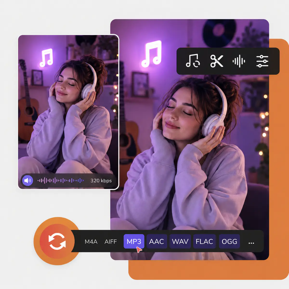 any audio converter for audio conversion and editing