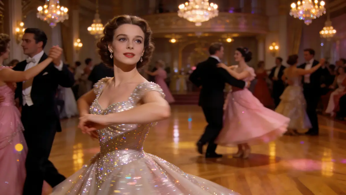 classic Hollywood musical glamour