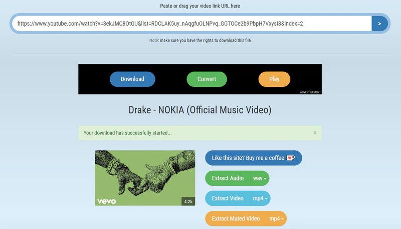 convert youtube to wav with tuberipper