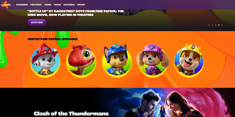 watch cartoon online on nickelodeon