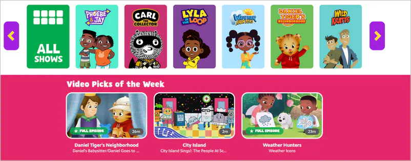 watch cartoon online on pbs kids