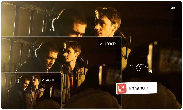 enhance trimmed video