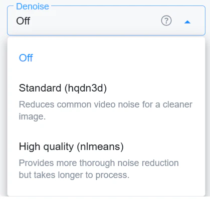 denoise filter