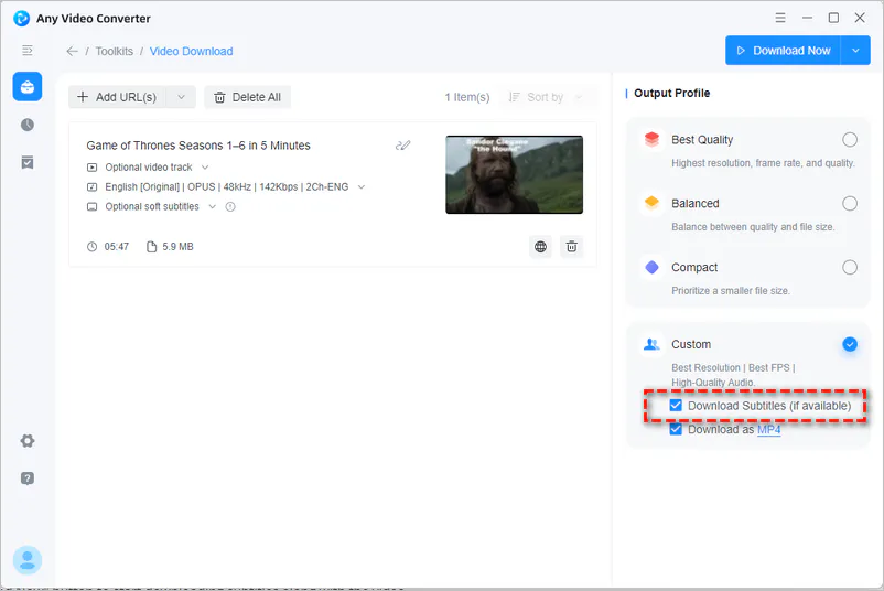 download subtiles