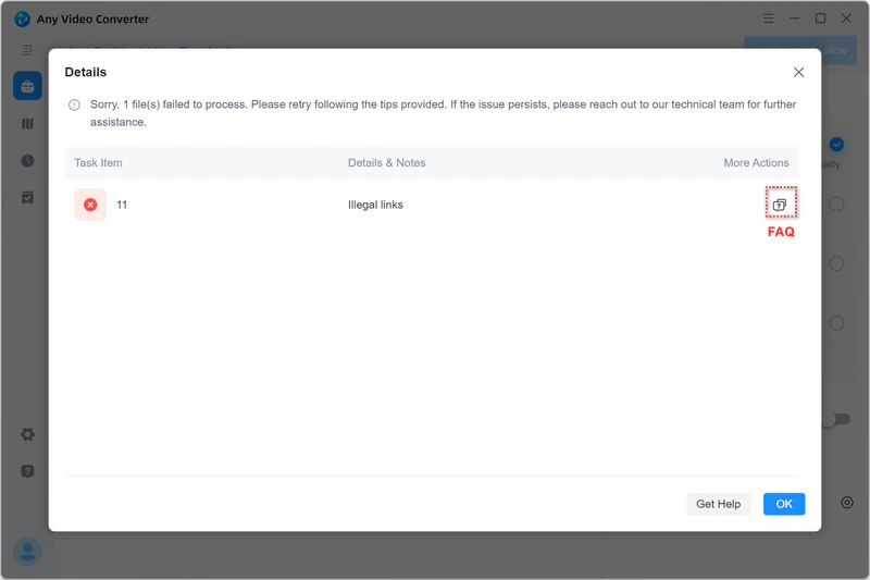 faq link